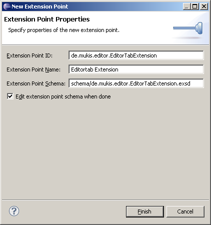 Create Extension Point